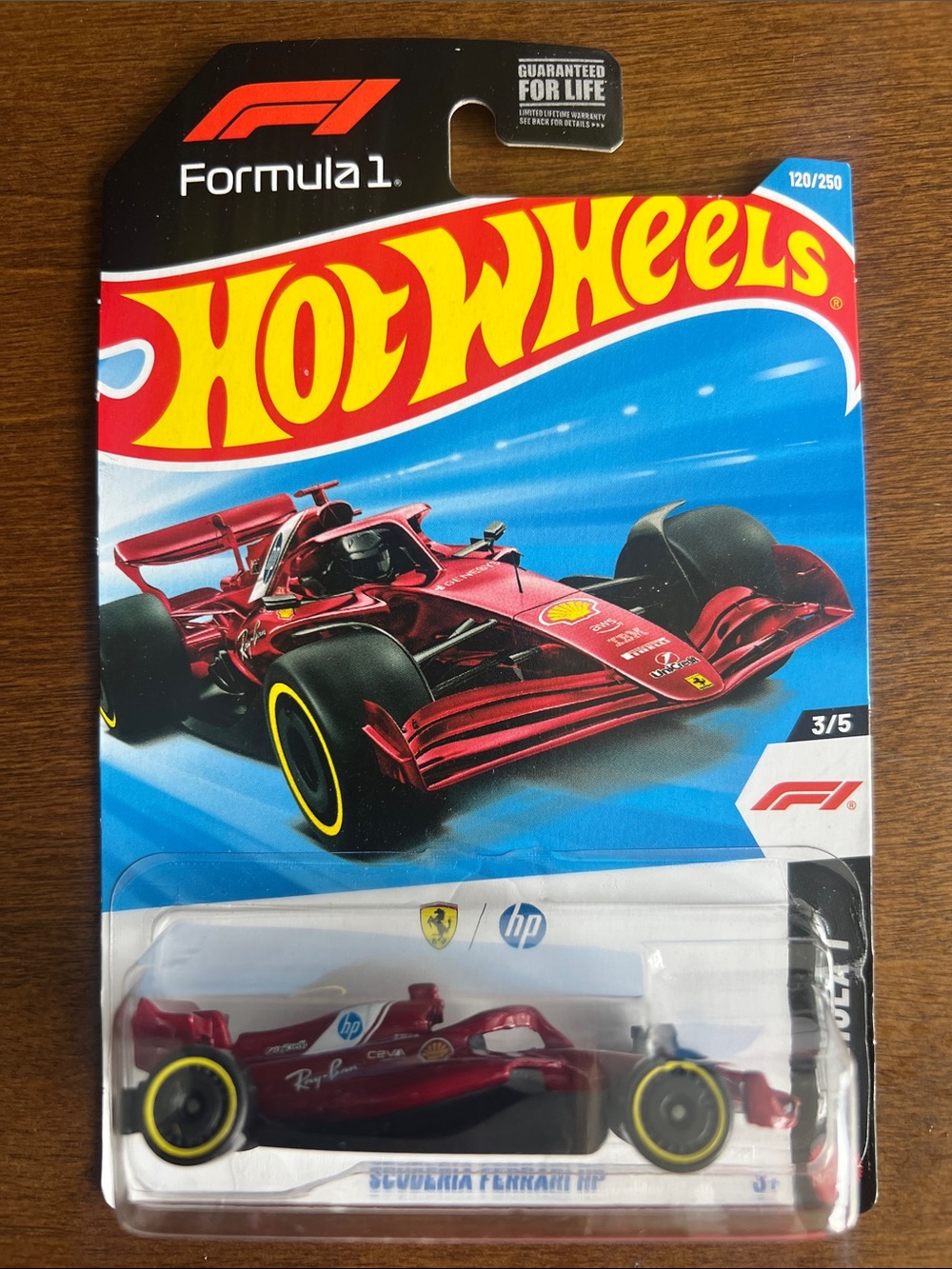Scuderia Ferrari HP F1 Die-Cast Hot Wheels
